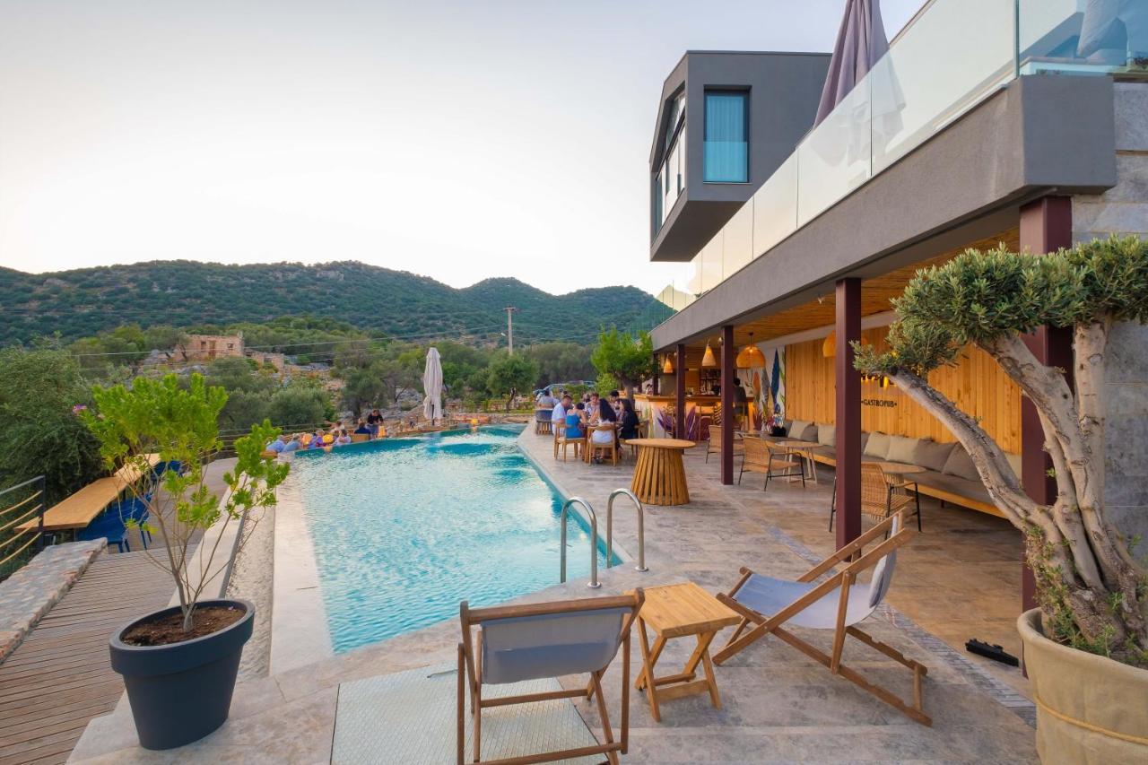 14 Premium Villas With Openair Restaurant&Tennis Court In Nature - Notos Club คาช ภายนอก รูปภาพ